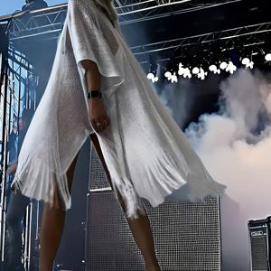 TEMU 플러스 사이즈 - 플러스 사이즈 - 플러스 사이즈 경량 럭셔리 태슬 가디건 (파티, 데이트, 이브닝 가운, 숄용)