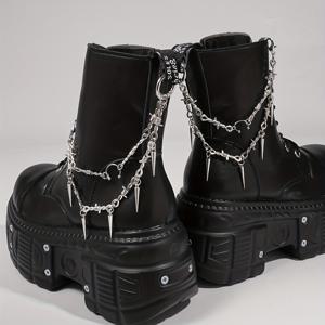 TEMU 2개입 멀티스핀 가이드 니들 서브컬처 스몰 추가 신발 장식, 정교한 고딕 스타일, 탈착식 신발 및 부츠 추가 및 가방 참, 데일리 신발 남녀 공용 추가, 완벽한 선물 배송, 멀티 스타일 착용 방식