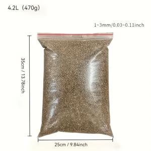 TEMU 2L/4.2L 버믹큘라이트 흙 커버 및 멀치 - 경량 가드닝 곤충 방지막, 수분 보유 식물 채우기, 화분, 다육식물 유리용기, 난초, 선인장에 적합 - 쉽게 퍼지는 대량 채우기 재료