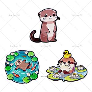 TEMU 모자, 옷, 백팩 장식용으로 사랑스러운 아기 물범 에나멜 핀 3개 세트, 친구를 위한 선물로도 좋습니다.