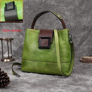 TEMU 크로스바디 가방 여성용 백팩 대용량 크로스바디 가방 2025년 신상 레트로 다용도 천연 가죽 여성 가방 첫 레이어 소가죽 핸드백 다기능 여성 핸드백 선호 가방 유형