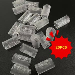 TEMU 8/20개 투명 침대 시트 클립 - 다용도, 재사용 가능 & 바늘 필요 없음, 침구 및 보관을 위한 보이지 않는 무흔 그립 핀, 안전한 폴리프로필렌 소재