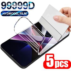 TEMU 삼성 갤럭시 S26 S23 S24 울트라 S25 엣지 플러스 S21 S20 FE S22+ S10 S10+ S23+ 노트 20 울트라 10 플러스용 HD 하이드로겔 필름 5개 세트, 소프트 스크린 보호 필름, 지문 인식 호환, 스크래치 방지, 지문 방지, 풀 커버리지