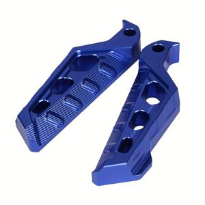 TEMU 알루미늄 합금 뒷좌석 승객 발 받침대 페달, 야마하 XMAX 시리즈 - XMAX 300/250/125 호환 - 스트리트 모터 스쿠터 발 받침대 추가 장치