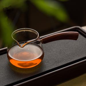 TEMU 나무 손잡이 열용 유리 티포트, 열용 커피 컵, 빈티지 스무디 컵, 와인, 콜드 맥주, 위스키, 루스터테일, 레몬 주스, 차 등에 완벽. 데이 선물, 재사용 가능, 식탁, 호텔 주방 용품