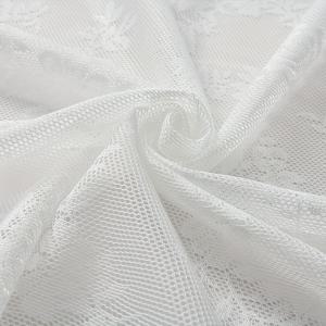 TEMU 야외 정자, 웨딩 파티, 거실, 침실, 집 장식용 화이트 엘레강스 레이스 커튼 헤드 1개, 프렌치 로맨틱 웨이브 창문 스카프 커튼, 레이스 테두리가 있는 사이즈 조절 가능한 침대 커버, 풀/퀸 사이즈 침대에 적합