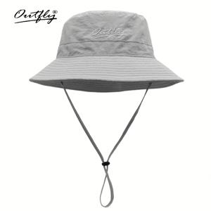 TEMU 아웃플라이 캐주얼 솔리드 컬러 낚시 모자, 가볍고 통기성 좋은 넓은 챙과 탈부착 가능한 끈 디자인, 남녀공용 봄 여름 가을 야외 스포츠 여행 낚시 일상복