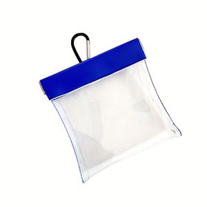 TEMU 1개 투명 골프백, 자동 잠금 볼마커 파우치, 웨이스트백, PVC 퍼팅 그린 포크, 볼티, 마커 수납백, 골프 액세서리 도구 키트