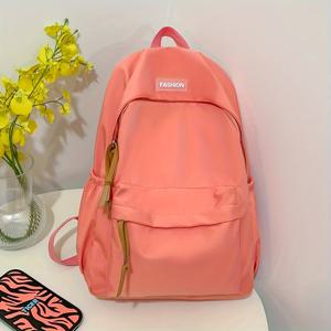 TEMU 여성 패션 백팩 하라주쿠 울잉 더블 숄더백, 간편한 대용량 백팩, 여성 모리 스타일 대학생 가방 8가지 색상 선택 가능