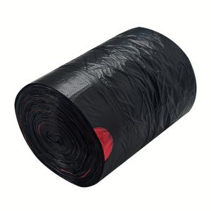 TEMU 100개입 두꺼운 누출 방지 드로스트링 쓰레기 봉투, 특대형 3.0mm 두께 비닐 봉투, 3.0mm는 강력, 가정, 사무실, 주방, 욕실, 야외, 상업용으로 적합 - 및 과 호환, 주방 쓰레기 처리