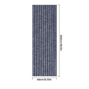 TEMU 1롤 40×300Cm, 5Mm 두께, 사이즈 맞춤 Xpe+폴리에스터 섬유 벽지 | 레트로 폼 바닥 리모델링 스티커 | 간편한 청소 및 설치 | 벽 모서리 보호 데칼 | 거실, 침실, 식당에 적합