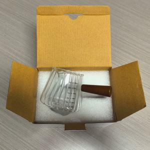 TEMU 나무 손잡이가 있는 180ml/6oz 유리 커피 머그컵 - 내열성, 냉동고 및 식기세척기 사용 가능 재사용 컵, 투명한 블랙/클리어의 우아한 디자인 - 가정, 사무실, 커피바용, 스타일리시한 선물