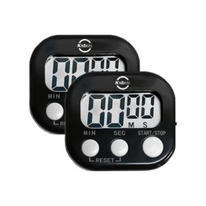 TEMU 2개 다기능 전자 타이머, 정밀 카운트다운 알림, 베이킹 요리 학습 효율성 도구, 바쁜 손에 이별, 정밀 전자 타이머, 주방 베이킹, 학습 업무, 스포츠 피트니스, 다중 장면 필수 시간 관리 도구