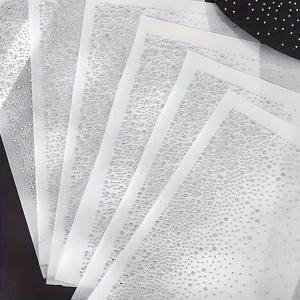 TEMU 6개입 화이트 라인스톤 열전달 스티커 - 오래 지속되는 접착력, 쉽게 적용 가능한 DIY 의류 수리 및 장식 패치, 열전달 프레스 및 다림질용 공예, 패션 액세서리, 패브릭 장식, 반짝이는 장식 앱리케