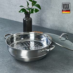 TEMU 비스카 스테인레스 34CM 찜솥세트