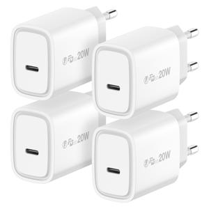 TEMU 1+1+1+1 세트 아이폰 갤럭시 호환 PPS PD 3.0 20W 초고속 C타입 충전기