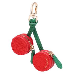 TEMU 원형 미니 동전 지갑, 블루투스 이어폰 보관 파우치, 다기능 열쇠고리, 가방 고리, 귀여운 과일 모양 동전 지갑. 여자친구를 위한 선물. 휴일 선물