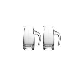 TEMU 2개 100ml 유럽식 위스키 데칸터 - 투명 바이주 유리 병 손잡이 눈금 가정용 보드카 칵테일 유리잔
