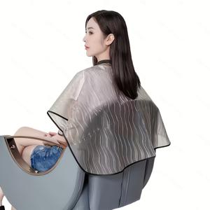 TEMU 물결 그레이 미용사 워시 헤드 케이프 대형 사이즈 헤어 살롱 염색 케이프 미용실 미용사 크림 타월 끈적임 없는 헤어 펌 도구 두꺼운 홈 헤어 염색 펌 쿠션