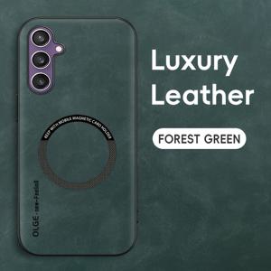 TEMU 폰 케이스: 삼성 S26/S26+/S25/S25FE/S24 울트라/S24+/S23플러스/S22/S21FE/S20/노트10/노트20 호환 럭셔리 합성가죽 폰 케이스, 자석 지원, 차량용 홀더 지원, 보호 기능, 고품질