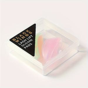 TEMU 새로운 L 막대 4 쌍 Lashlift 실리콘 속눈썹 리프트 파마 패드 키트 아이 컬러 막대 도구