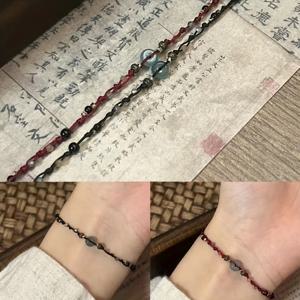 TEMU 2개 빈티지 핸드메이드 비즈 S, 클래식 스타일, 커플 , 발렌타인데이 선물, 패션 액세서리, 완벽한 선물, 엄마를 위한 선물, 여성 주얼리, 데일리 및 파티룩에 매우 적합, 가족 및 친구를 위한 선물