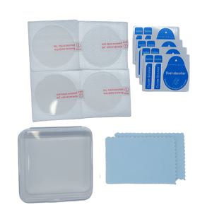 TEMU 4개입 고화질 강화유리 스마트워치 보호필름, 28mm-47mm용 울트라HD 선명도 & 슬림핏, 터치감 유연성, 9H 경도 스크래치 방지 미러 마감, 남녀 공용 (1.1인치~1.85인치)