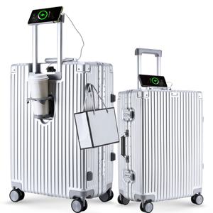 TEMU [3년AS]REGESY 알루미늄 프레임 캐리어 20인치24인치27인치 28인치360도 저소음 바퀴 기내용 대용량