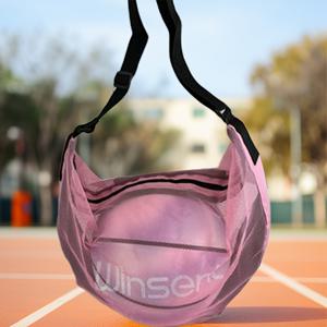 TEMU 농구공, 배구공 및 축구공과 같은 스포츠 장비를 수납할 수 있는 핑크 가방입니다. 이러한 대용량 수납 가방은 내구성이 뛰어나고 편리하며 두꺼우며 성인과 청소년 모두에게 적합하여 크리스마스와 할로윈에 멋진 선물로 사용할 수 있습니다.