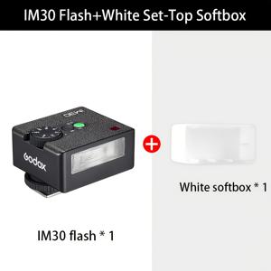 TEMU Godox IM30 미니 플래시 - 휴대용 LED 핫슈 라이트, 외장형 핫슈 라이트, 미니 온카메라 라이트, 야외 촬영용 포켓 라이트, 범용 , 배터리 미포함, DSLR 및 미러리스 카메라용, 사진용 플래시 | 컴팩트 플래시 | 견고한 품질, 카메라 플래시