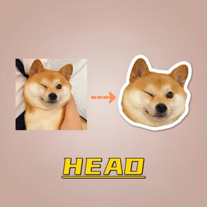 TEMU 고양이와 강아리의 사진이 담긴 개인 맞춤형 애완동물 태그 및 목걸이, 양면 아크릴 디자인 특징 - 강아지 애호가를 위한 이상적인 선물, 배터리 없음