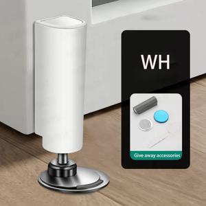 TEMU 1개 투명 초슬림 도어 스톱 드릴 불필요 설치 충돌 방지 도어 버퍼 강력 자석 초박형 침실 투명 도어 범퍼 무소음 간편 패션 도어 스톱