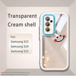 TEMU 휴대폰 케이스 - 삼성 S25 울트라/S24 FE/S24+/S23 울트라/S23 특징 디자인의 여름 휴대폰 커버, 렌즈 보호, 효과적인 방열, 남녀 모두에게 적합, 완벽한 휴대폰 커버리지