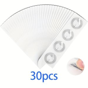 TEMU NTAG213 블랭크 칩이 포함된 NFC 태그 스티커, 13.56Mhz 스티커 접착 라벨, 137바이트 메모리가 있는 재쓰기 가능 NFC 태그, NFC 지원 스마트폰과 호환