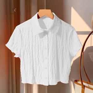 TEMU 여성 스타일 반팔 상의