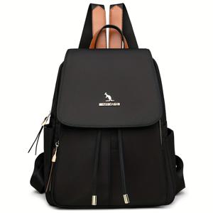 TEMU 여행용 도난 방지 여성 백팩, 캐주얼 외출용, 대용량 통근 배낭, 패셔너블하고 심플한 등산 및 스포츠 배낭