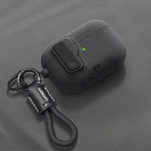 TEMU 에어팟 음악 애호가 선물 이어버드, 아이폰 호환, 에어팟 프로 3 (2025) 무선 헤드폰, 휴대폰 스탠드, 충격 방지 및 낙하 방지 스타일리시 비즈니스 스타일 무선 이어버드, 케이스, 이어폰 박스, 유선 헤드폰 케이스