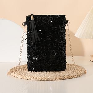 TEMU 프린지 장식 휴대폰 파우치, 우아한 여성용 이브닝 백, 스팽글 장식 여성용 소형 가방, 파티 여성, 신부에게 적합, 파티, 저녁 식사/이브닝, 크리스마스 선물, 데일리 선물로 완벽