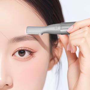 TEMU 여성 전문 전동 눈썹 손질 칼, 다기능 전기 제모기, 휴대용 미용 도구, 쉽게 눈썹 가장자리 정리, 속눈썹 리프팅 도구, 여성에게 이상적인 선물, 여성에게 완벽한 명절 선물.