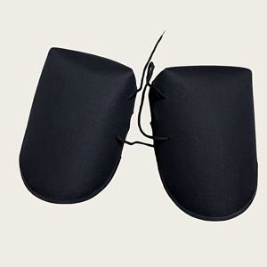 TEMU 2026년형 신형 여름, 가을, 봄 및 자전거 핸들바 커버 2개 | 2가지 색상으로 제공 | 레이스업 디자인 | 다양한 모델과 호환 | 햇빛 가리개, 통풍 기능