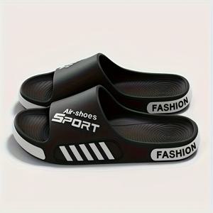 TEMU 1개 남녀공용 EVA 슬리퍼 - 슬립 비치 샌들, 부드러운 쿠션 밑창, 가벼운 실내/실외 신발 - 남녀공용 캐주얼 신발 (집, 여행, 선물용으로 이상적)