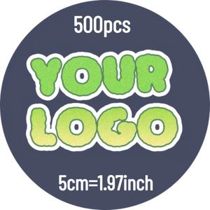 TEMU 500개 맞춤형 3/4/5/6/7Cm 고품질 스티커, 사각 및 원형 스티커 라벨, 선물 포장 스티커, 장식 스티커, 상업 제품 포장 라벨, 선물 상자 장식 가방 및 태그, 파티 작은 선물, 생일 장식