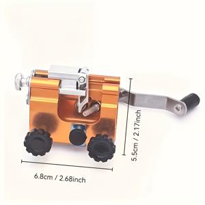 TEMU 휴대용 체인톱 연마기 야외용 알루미늄 수동 체인톱 연마기 지그 6인치부터 22인치까지 다양한 체인톱에 적합한 빠른 연마 도구