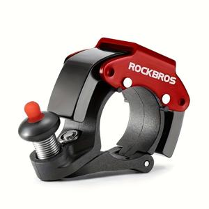 TEMU ROCKBROS 자전거 벨 C형 숨김형 벨 소형 휴대용 안전 사운드 알람 산악 로드 자전거 링 자전거 추가 장비