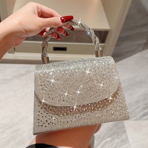 TEMU 새로운 이브닝백 라인스톤 핸드백 연회용 가방 풀볼 클러치 이브닝백 가운백 정장용 가방, 웨딩 시즌 어머니의 날 선물용, 결혼식, 회의, 연회, 파티, 무도회에 완벽한 여성을 위한 최고의 선물
