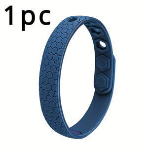 TEMU 1개, 남녀공용 정전기 방지 스포츠 손목 밴드, 전원 불필요, 아웃도어 및 피트니스 액세서리