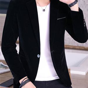 TEMU Carterma CRRTMARO 2025 봄 벨벳 수트 재킷 남성용 및 청년용 - 남성 의류 2561-Y