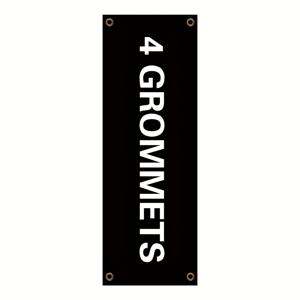 TEMU 1개, 맞춤형 세로형 배너, 단면 인쇄 다양한 사이즈 휴일 야외 활동용 세로형 배너, 내구성 있는