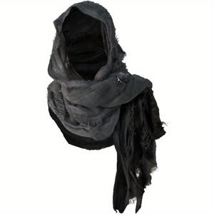 TEMU 스카프, 후드 케이프, 의상, 케이프 액세서리