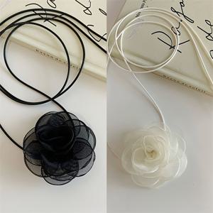 TEMU 2개 세트 섹시한 장미 가슴뼈 체인, 조절 가능한 플로럴 목걸이, 우아한 펜던트. 헤어밴드로도 사용 가능. 우아하고 간편한 스타일로, , 파티, 뮤직 페스티벌, 휴가, 결혼식, 연회에 적합. 완벽한 선물 선택